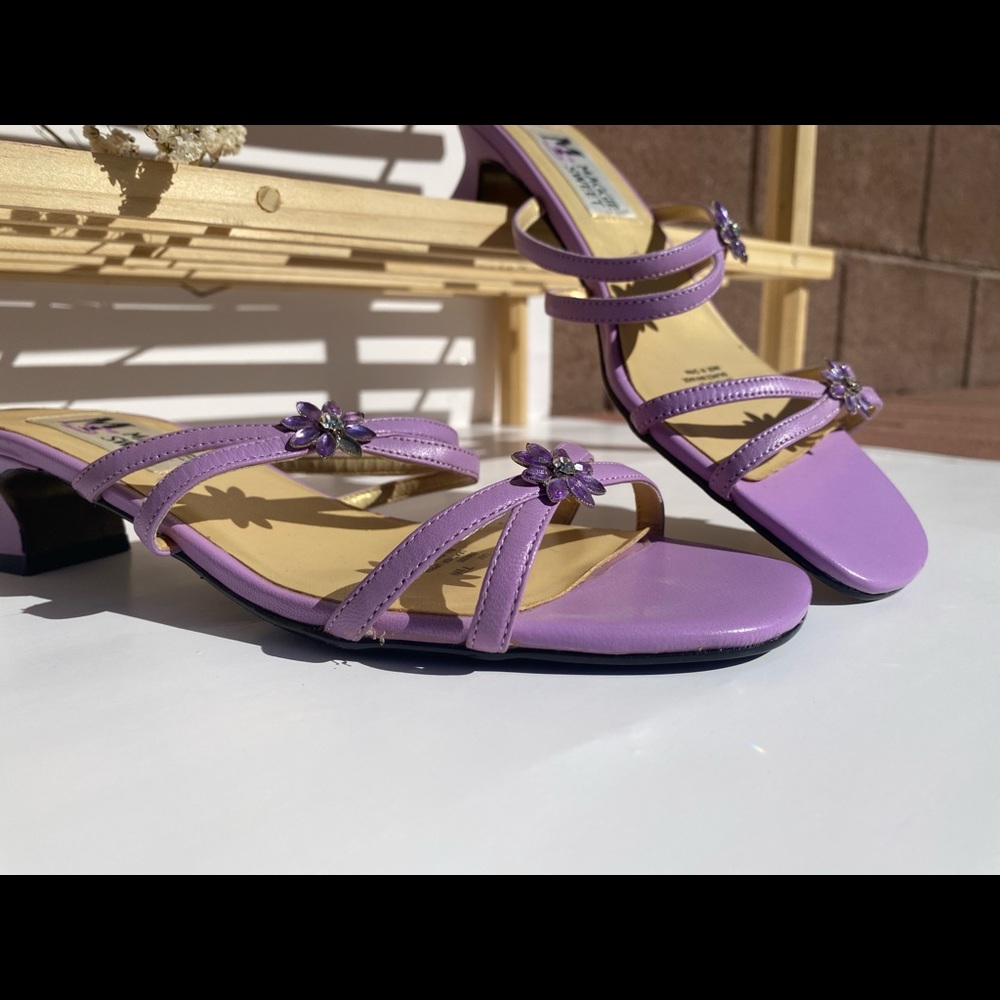Y2K Purple Kitten Heels - Picture 3 of 4